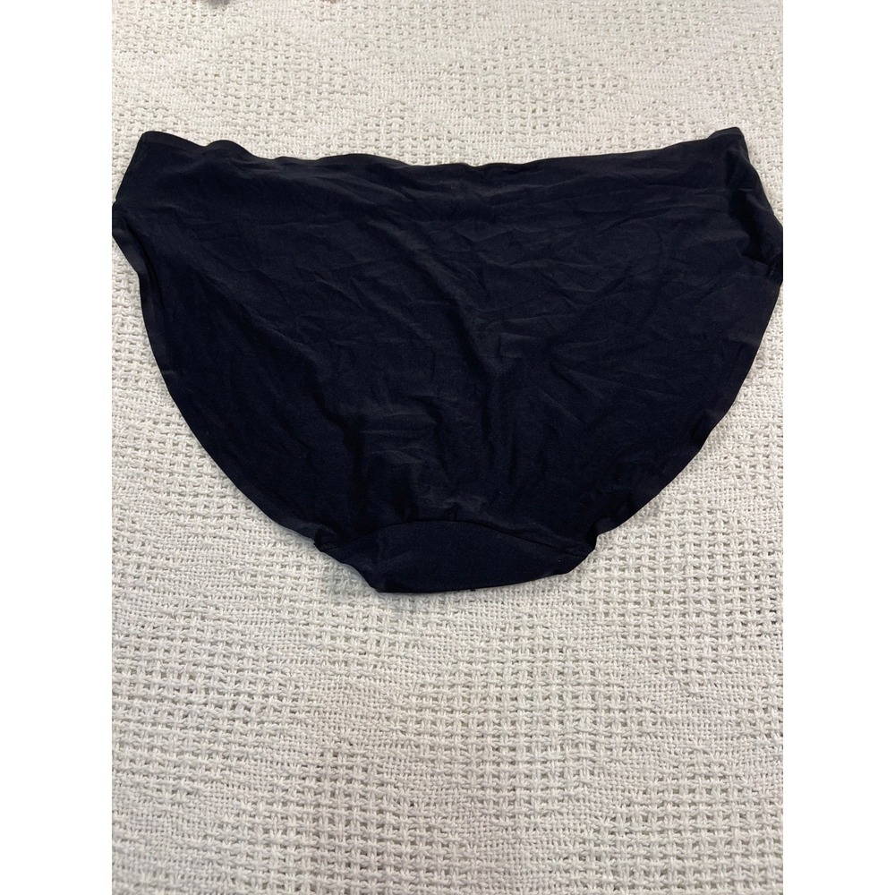 Gilligan & OMalley Bikini Underwear XL (16) Black Nylon & Spandex Blend‎ New - Picture 5 of 5